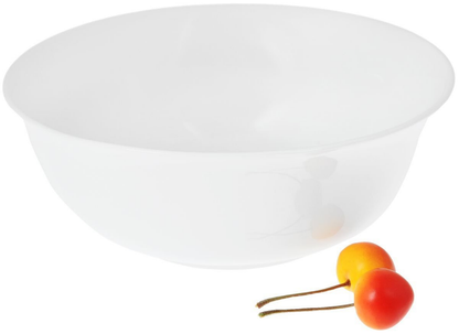 Wilmax Fine Porcelain Round Serving Bowl, 54 oz, 8 in, Set of 4