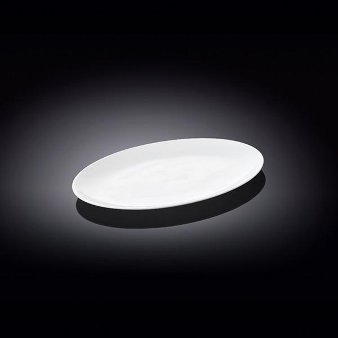 Wilmax White Porcelain Oval Platter, 8 in (20 cm) - 992020