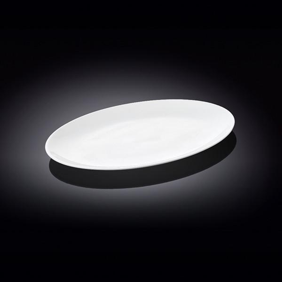 Wilmax White Porcelain Oval Platter, 12 in (Model WL-992022)