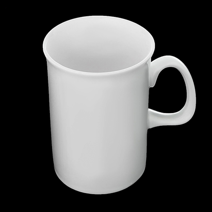 Wilmax White Porcelain Mug, 10 oz (310 ml)