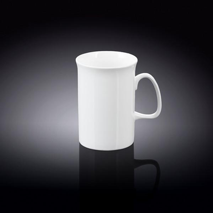 Wilmax White Porcelain Mug, 10 oz (310 ml)
