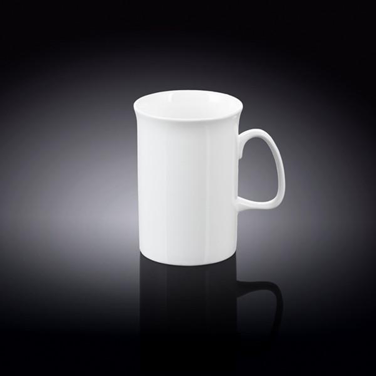 Wilmax White Porcelain Mug, 10 oz (310 ml)