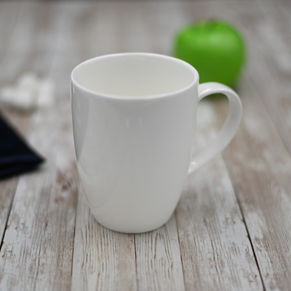 Wilmax White Porcelain Mug, 16 oz (460 ml)