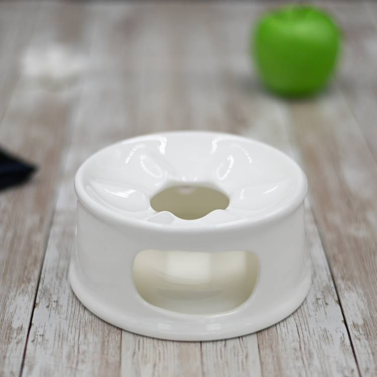 Wilmax Fine Porcelain Warming Stand, 5 in / 13 cm