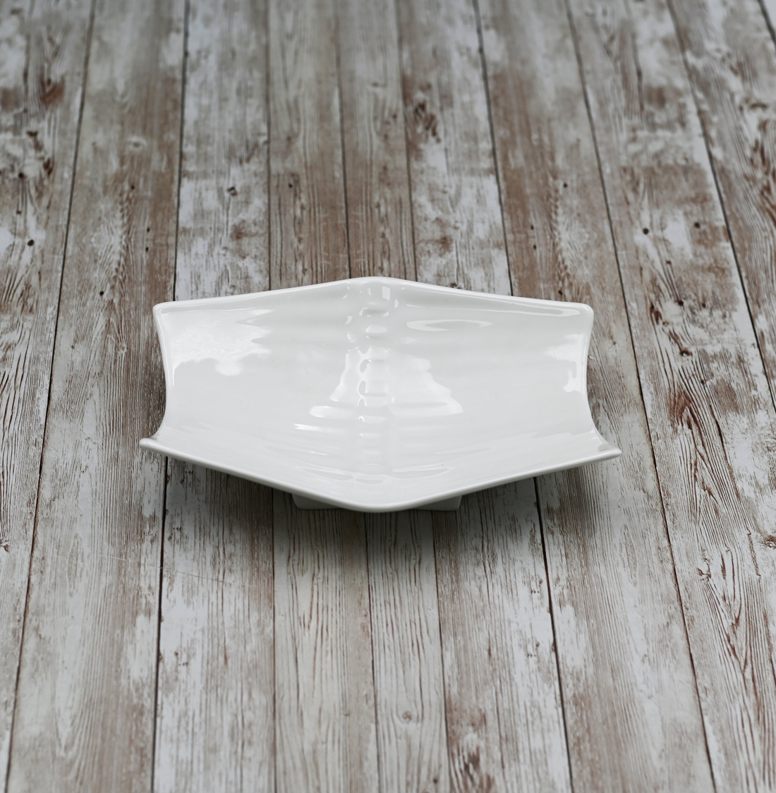Wilmax White Porcelain Bread Vase, 9 in (23 cm)
