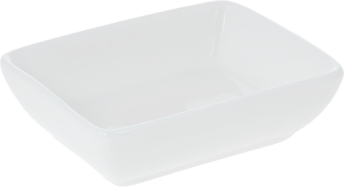Wilmax White Porcelain Sauce Dish, 3 x 2.5 in