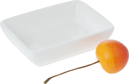 Wilmax White Porcelain Sauce Dish, 3 x 2.5 in