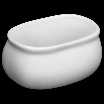 Wilmax White Porcelain Sugar Packet Holder, 3.5 x 2.5 in