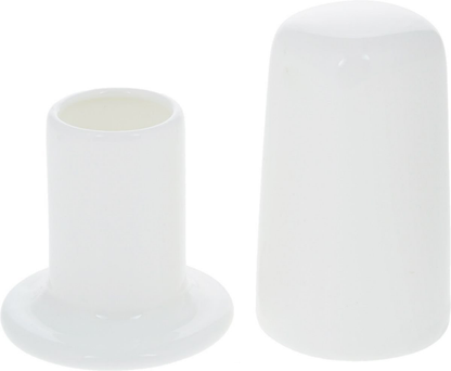 Wilmax Fine Porcelain Toothpick Holder, White, Set of 4