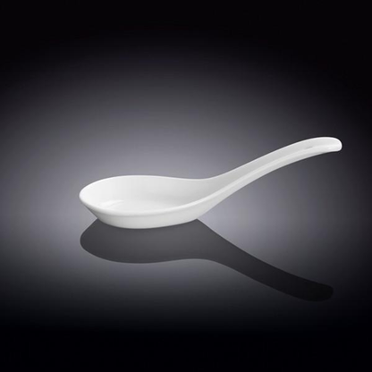 Wilmax Fine Porcelain Spoon, 4 in / 10.5 cm