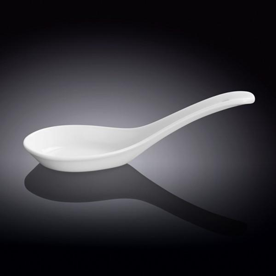 Wilmax Fine Porcelain Spoon, 5.5 in / 13.5 cm