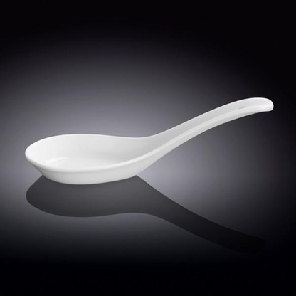 Wilmax Fine Porcelain Spoon, 5.5 in / 13.5 cm