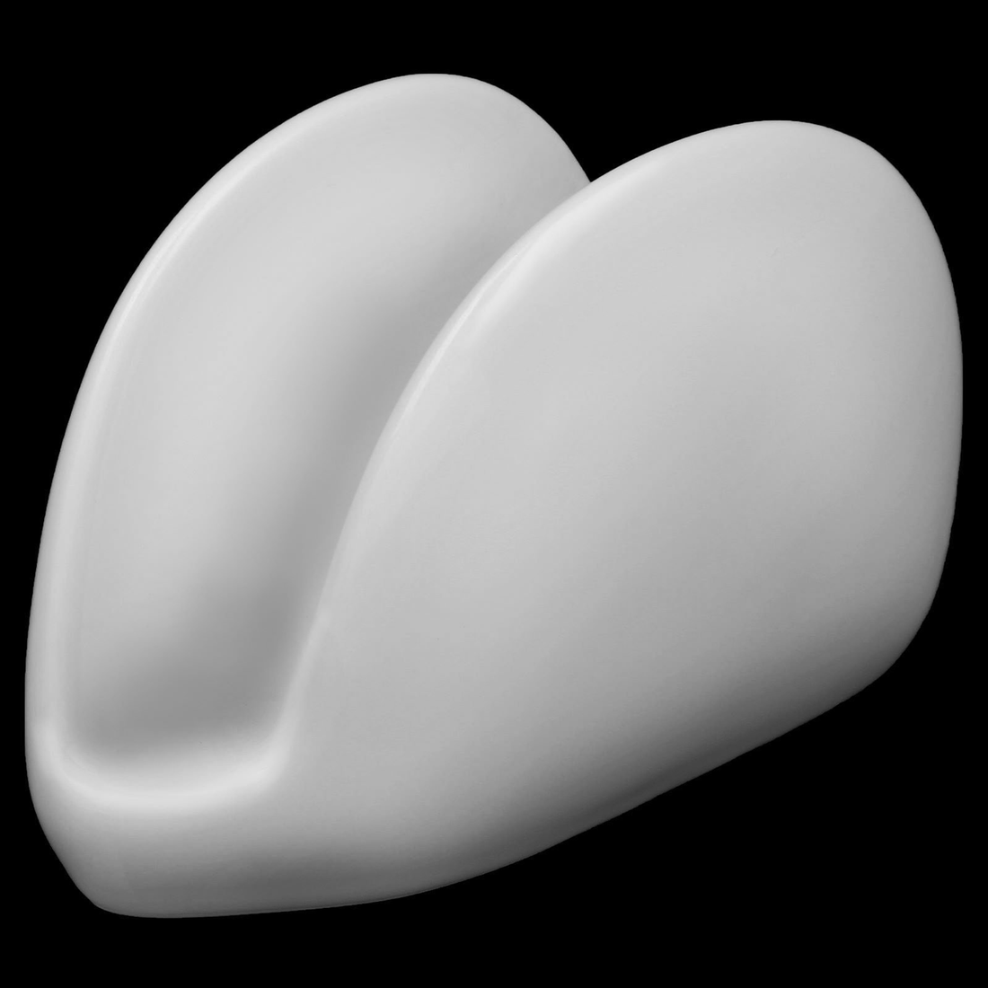 Wilmax White Porcelain Napkin Holder, 4.5 x 3 in