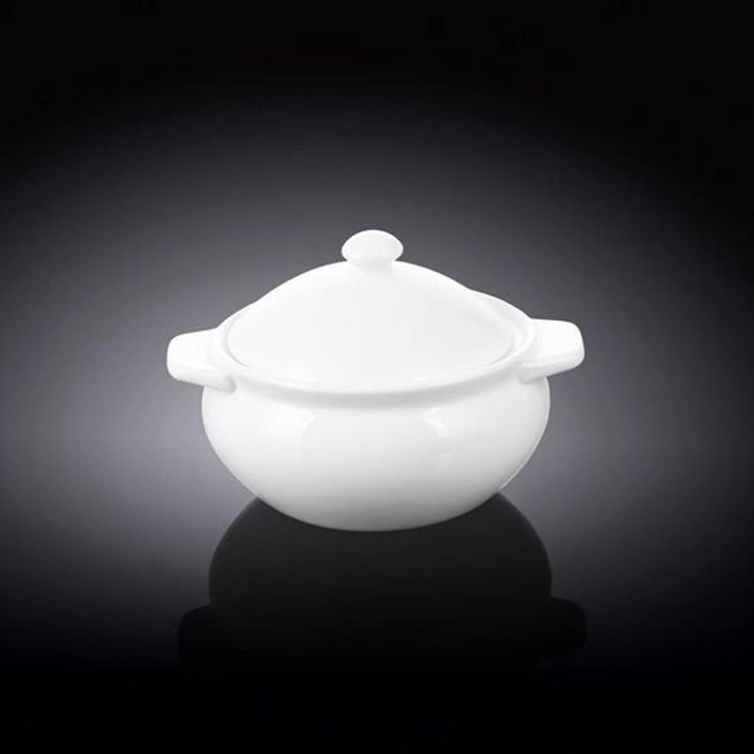 Wilmax Porcelain Baking Pot, 12 oz / 350 ml