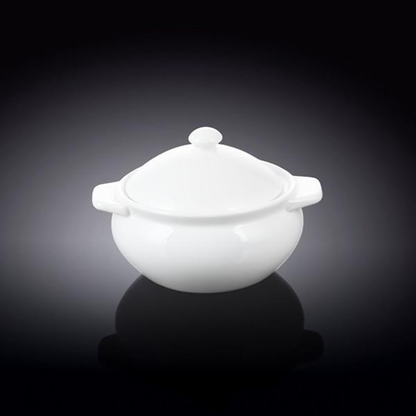 Wilmax Porcelain Baking Pot, 12 oz / 350 ml