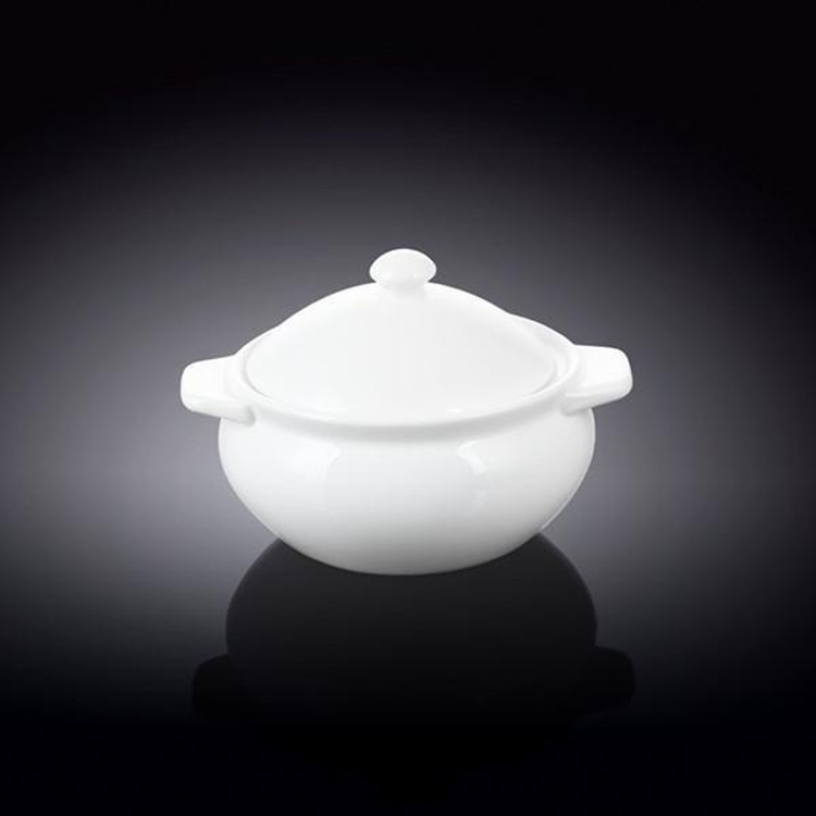 Wilmax Porcelain Baking Pot, 12 oz / 350 ml
