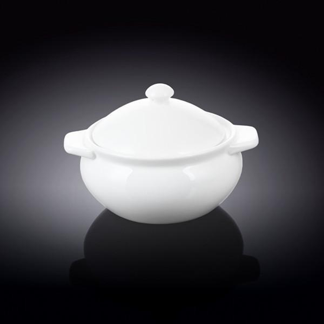 Wilmax Porcelain Baking Pot, 15 oz / 450 ml