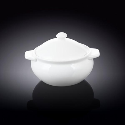 Wilmax Porcelain Baking Pot, 15 oz / 450 ml