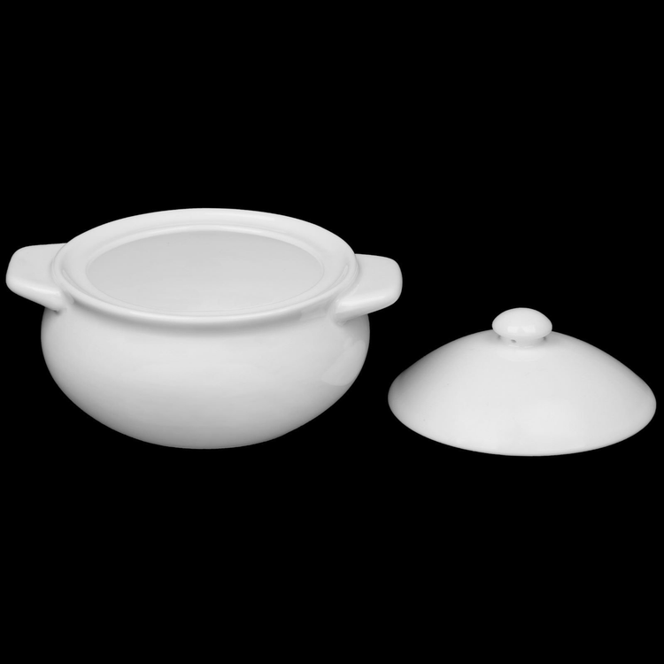 Wilmax Porcelain Baking Pot, 15 oz / 450 ml