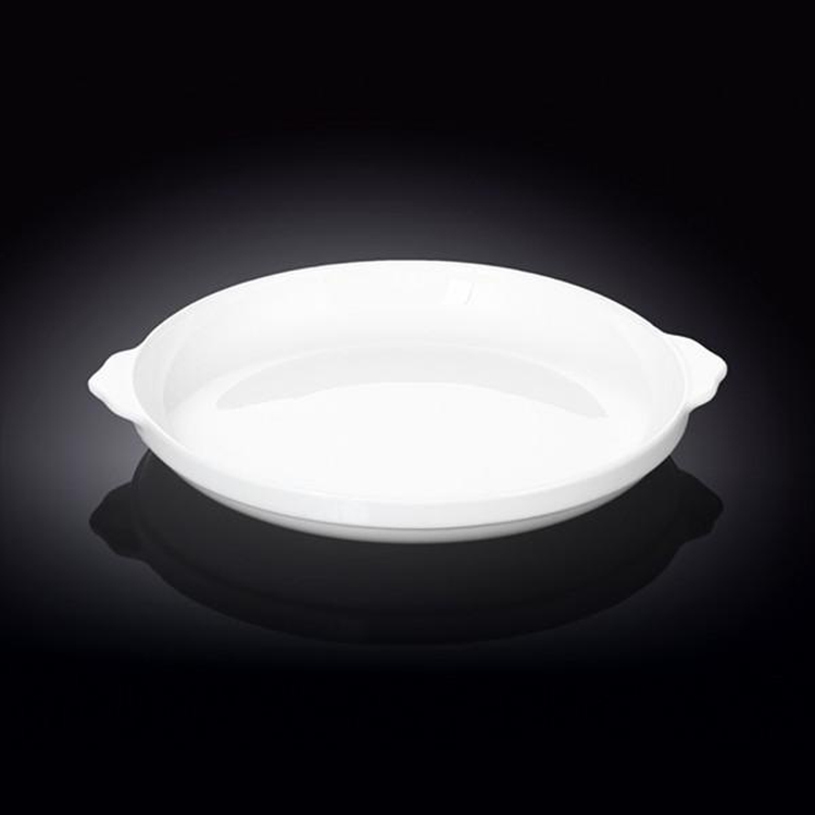Wilmax Fine Porcelain Oval Baking Dish, 9 in / 23 cm