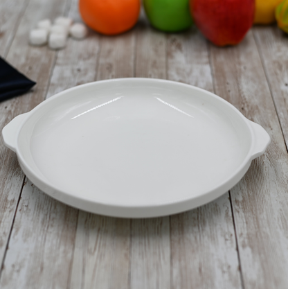 Wilmax Fine Porcelain Oval Baking Dish, 10 in / 25.5 cm