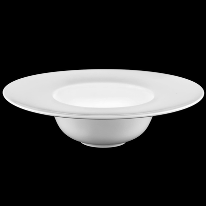 Wilmax Porcelain Deep Plate, 9 in / 400 ml