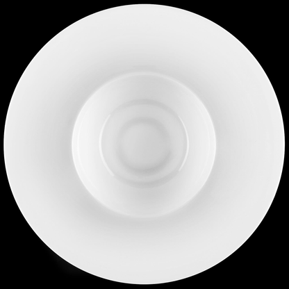 Wilmax Porcelain Deep Plate, 9 in / 400 ml