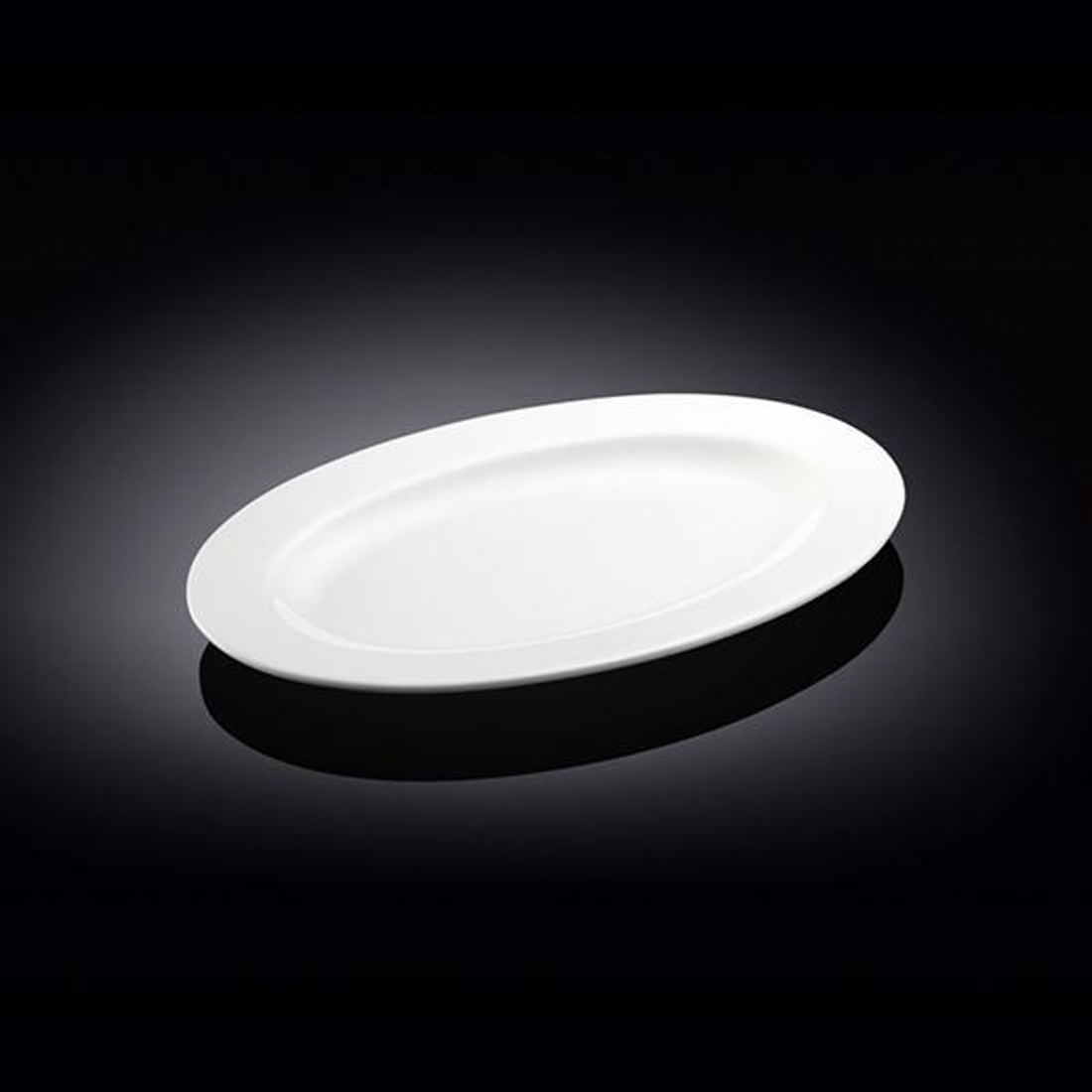 Wilmax White Porcelain Oval Platter, 10 in (26 cm)