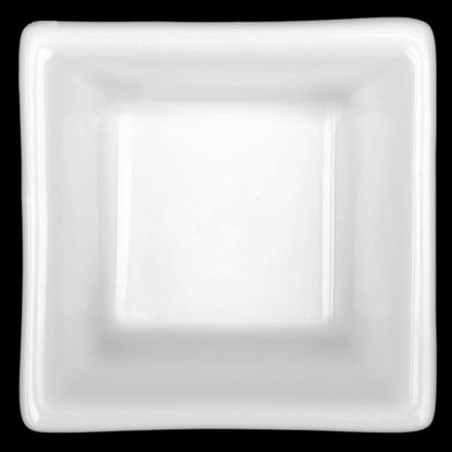 Wilmax White Porcelain Square Dish, 3 x 3 in