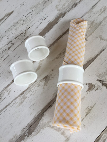 Wilmax White Porcelain Napkin Ring
