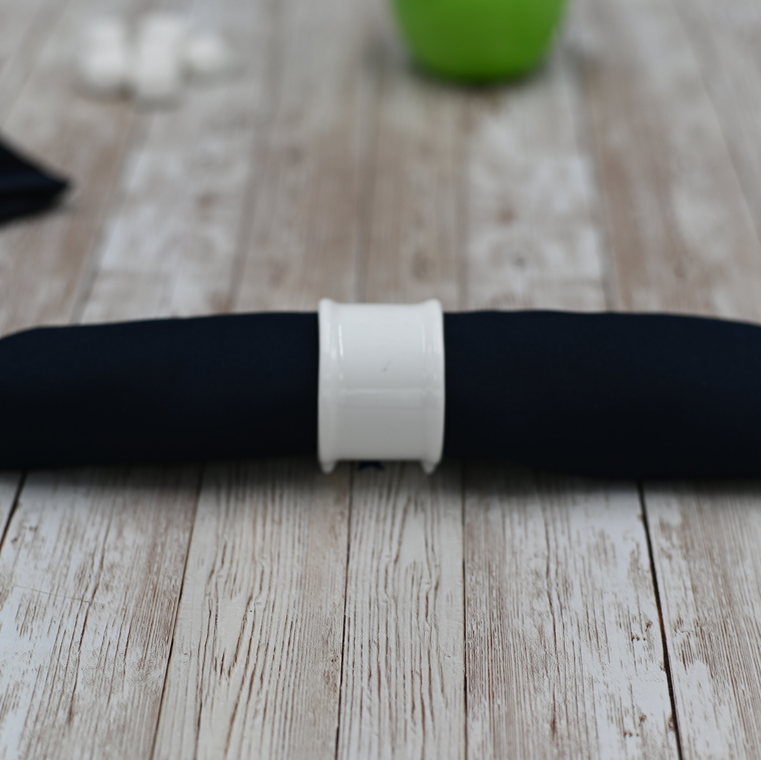 Wilmax White Porcelain Napkin Ring