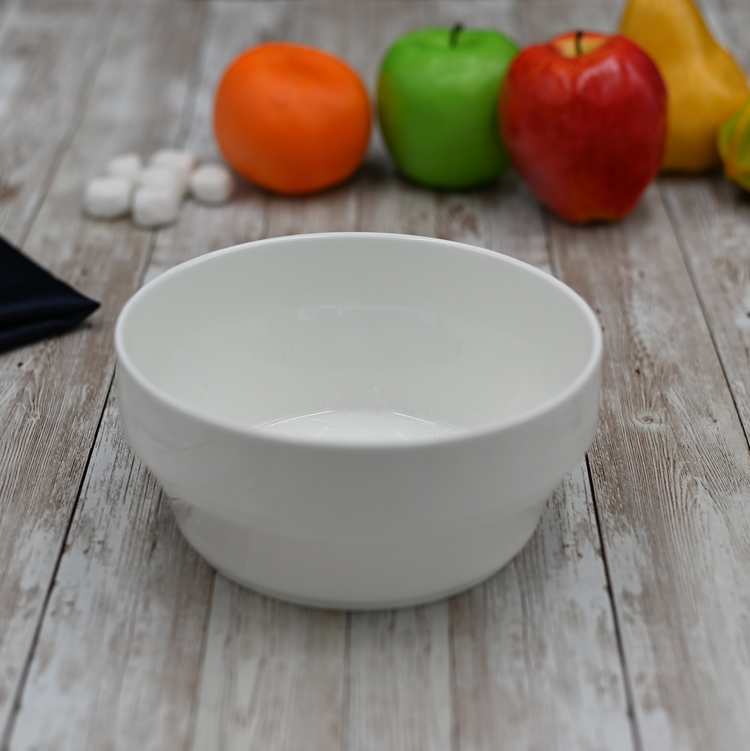 Wilmax Fine Porcelain Bowl, 27 oz, 6 in, Set of 6