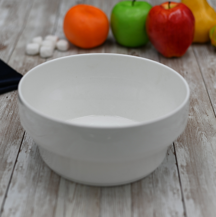 Wilmax Fine Porcelain Serving Bowl, 47 oz, 7 in / 18 cm