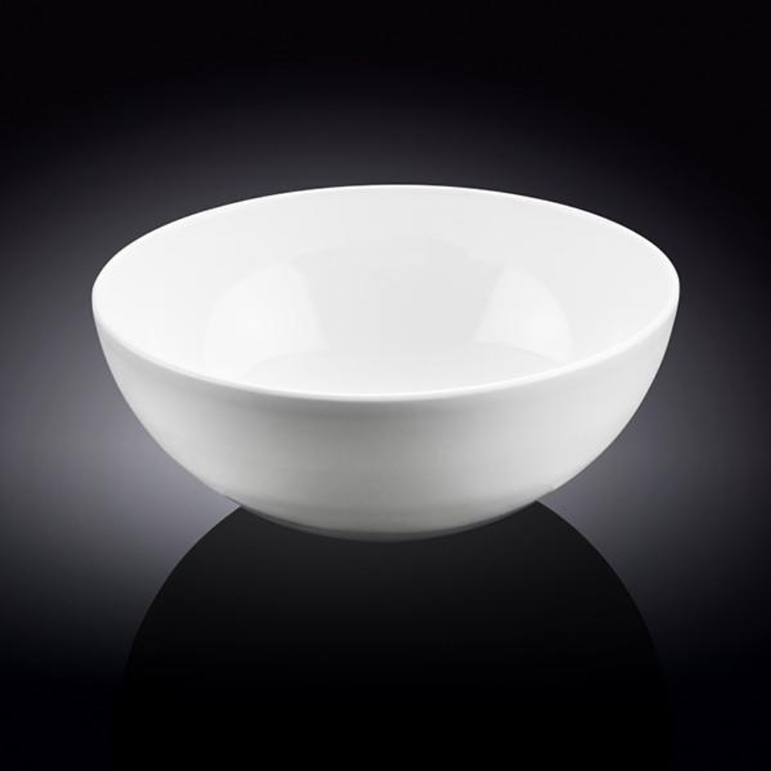 Wilmax Fine Porcelain Round Serving Bowl, 57 oz, 8 in, Set of 4