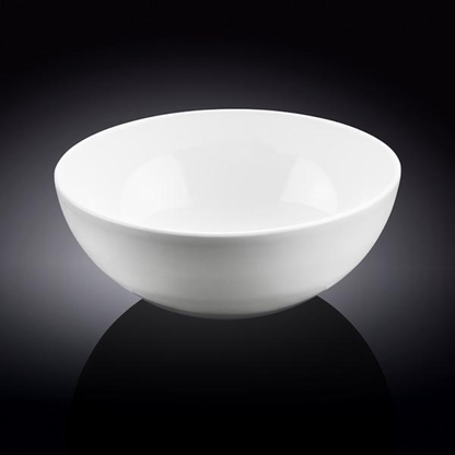 Wilmax Fine Porcelain Round Serving Bowl, 57 oz, 8 in, Set of 4