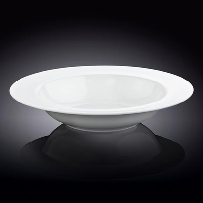 Wilmax Porcelain Deep Plate, 12 in / 1100 ml