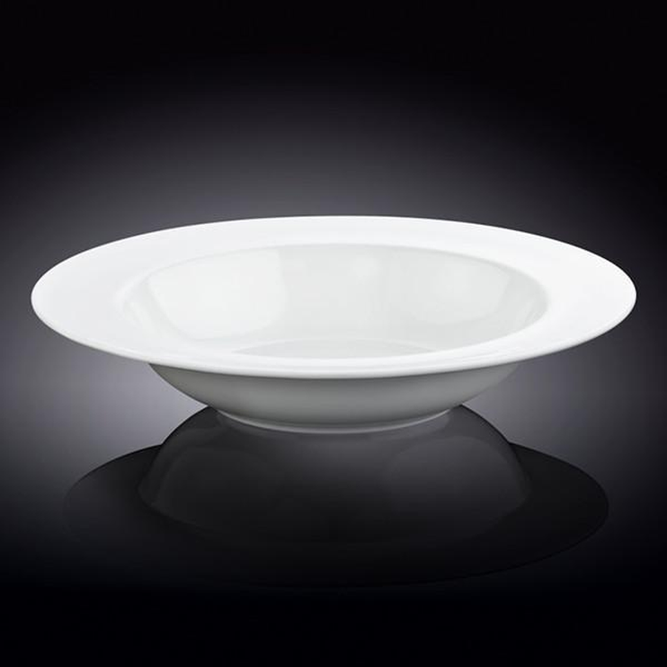 Wilmax Porcelain Deep Plate, 12 in / 1100 ml