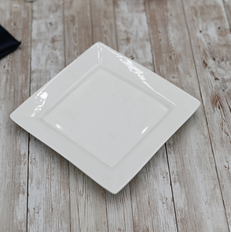 Wilmax Porcelain Square Platter, 11.5 in / 29.5 cm (Model WL-991224)