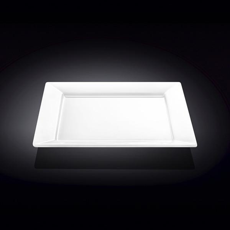 Wilmax Porcelain Square Platter, 11.5 in / 29.5 cm (Model WL-991224)