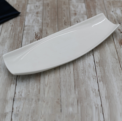 Wilmax Fine Porcelain Serving Dish, 12 x 4 in, Set of 6
