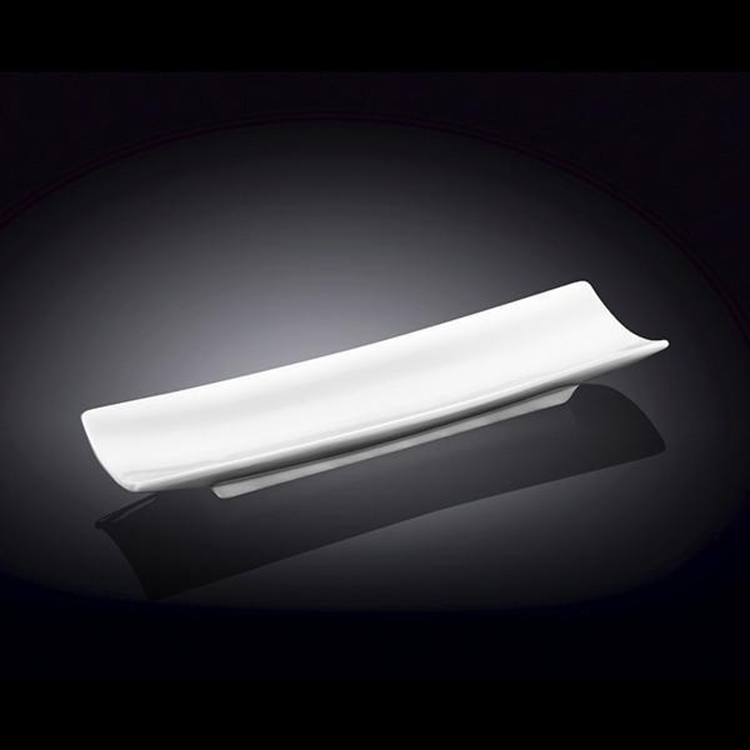 Wilmax Fine Porcelain Serving Dish, 11 x 3 in, Set of 6