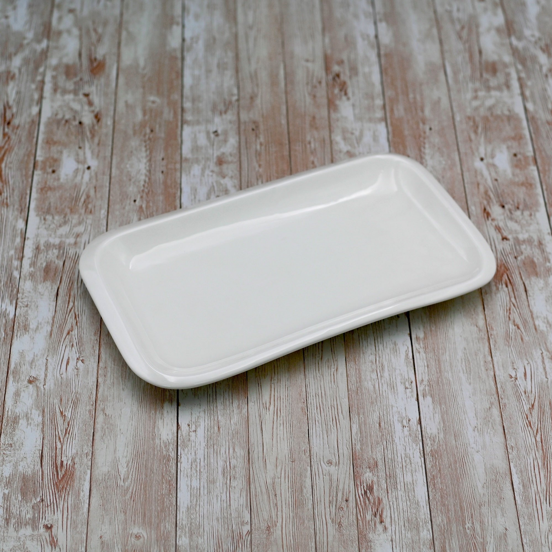 Wilmax White Porcelain Rectangular Serving Dish, 12 x 7 in