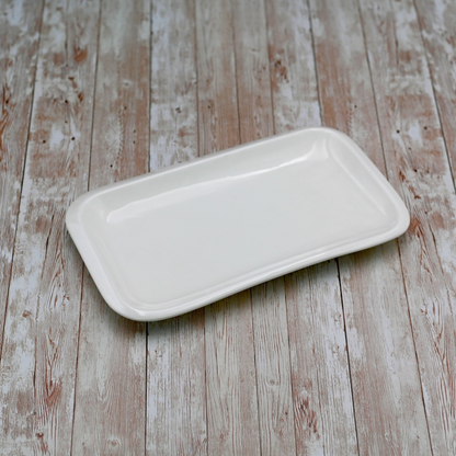 Wilmax White Porcelain Rectangular Serving Dish, 12 x 7 in
