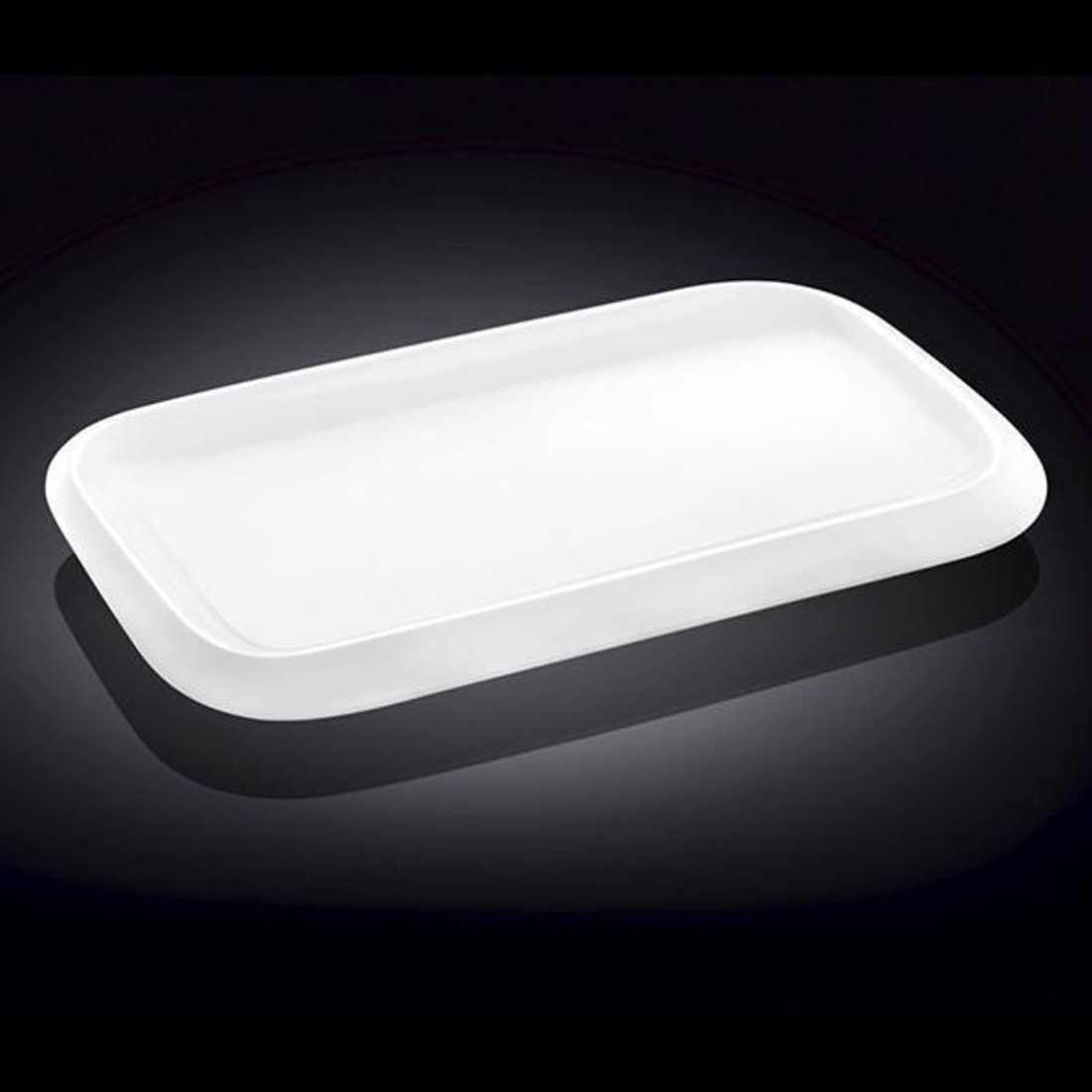 Wilmax White Porcelain Rectangular Serving Dish, 14 x 8.5 in