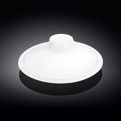 Wilmax White Porcelain Round Platter, 8 in (20 cm)