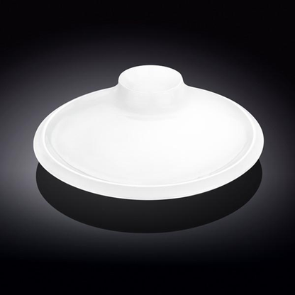 Wilmax Fine Porcelain Divided Round Platter, 12 in / 30 cm