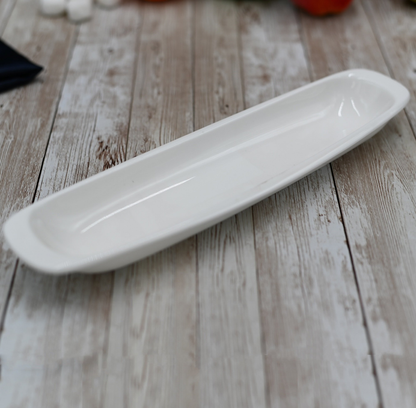 Wilmax Fine Porcelain Serving Dish, 11 in, Set of 6