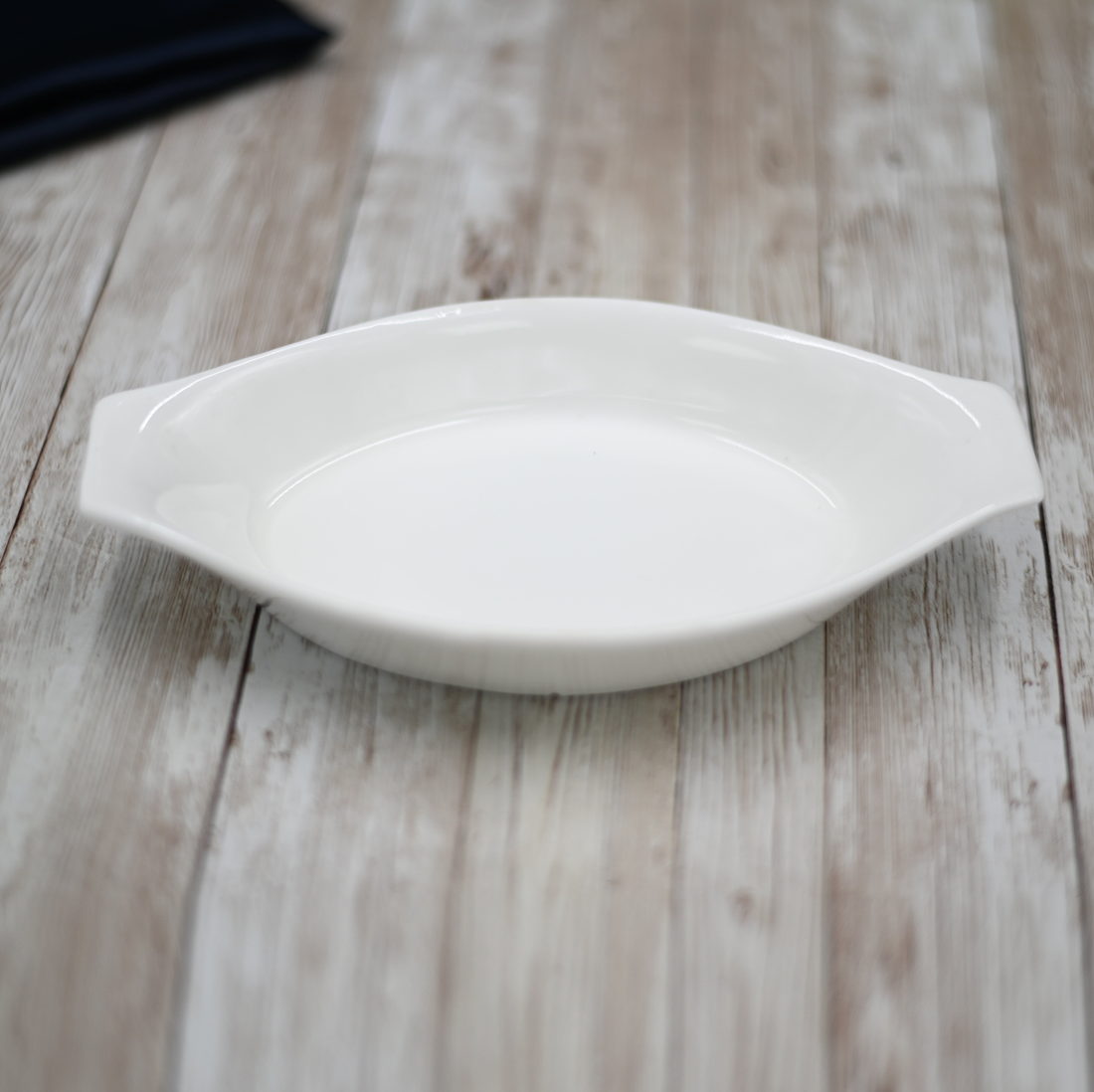 Wilmax Fine Porcelain Oval Baking Dish, 8 in, Set of 6 (WL-997008)