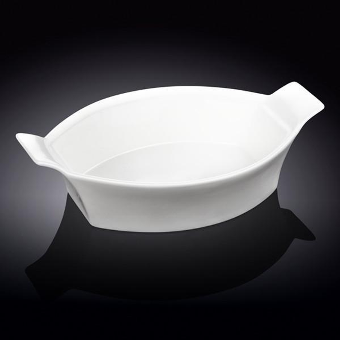 Wilmax Fine Porcelain Baking Dish, 8.5 in / 22 cm