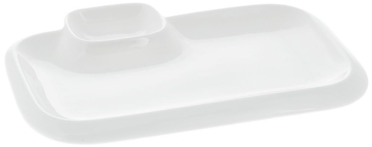 Wilmax White Porcelain Rectangular Platter, 10 x 6 in